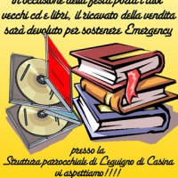 Lassociazione in concerto per Emergency - Volantino