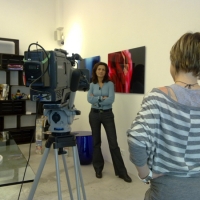 Ilaria Prili a GLAM - backstage intervista