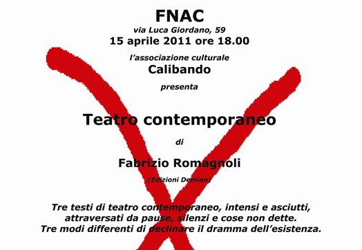 Teatro contemporaneo presentazione Fnac