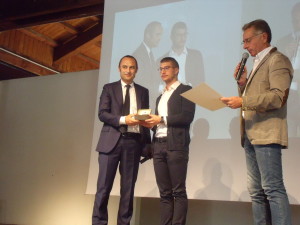 Simone Ruffini, premiazione